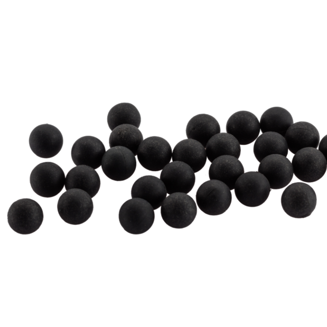 Rubber Balls .50 Rubber + Metal Balls - 2.48g. - 100 balls