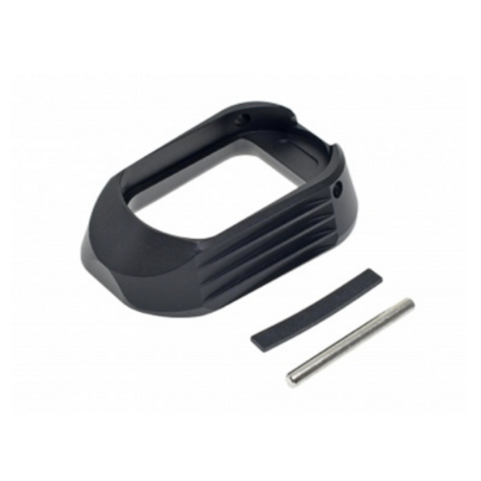 CowCow Magwell Match Grade T01 Aluminum for Hi-Capa - Black