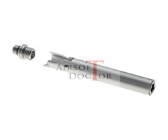 Laylax Hi-Capa D.O.R. Fixed Two Way Outer Barrel - Silver