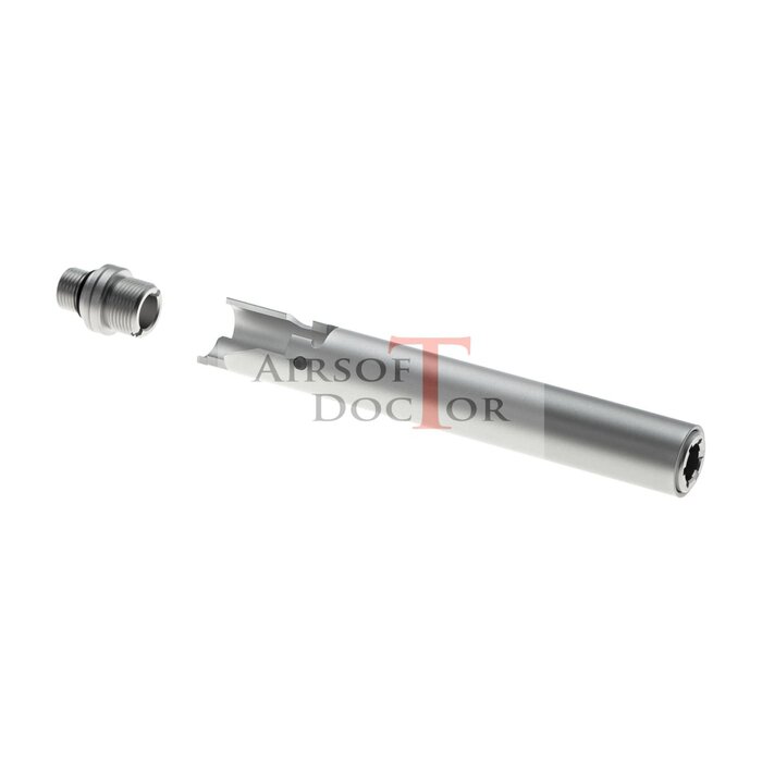 Laylax Hi-Capa D.O.R. Fixed Two Way Outer Barrel - Silver