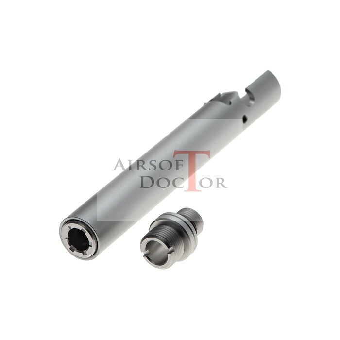 Laylax Hi-Capa D.O.R. Fixed Two Way Outer Barrel - Silver