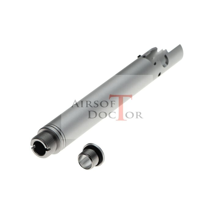 Laylax Hi-Capa D.O.R. Fixed Two Way Outer Barrel - Silver