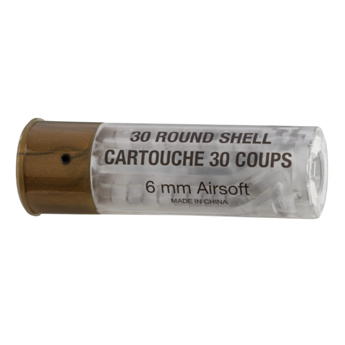 BO Manufacture Pack of 6 BO/FABARM Shotgun Shells - Clear