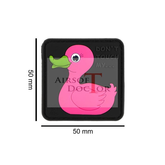 JTG Patch - Rubber Duck - PVC - Pink