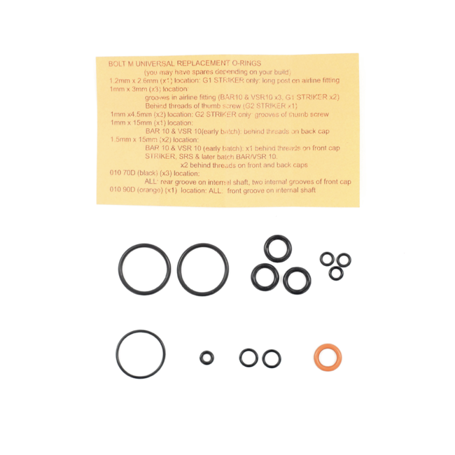 Wolverine O-Ring Kit for BOLT