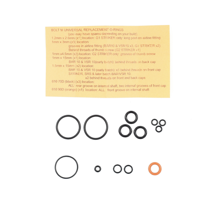 Wolverine O-Ring Kit for BOLT