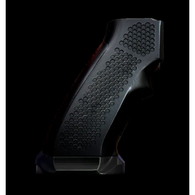 MonkCustoms AG24 - Aluminium Angled M4 HPA Grip - Black