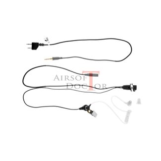 Z-Tactical FBI Style Acoustic Headset Midland Connector