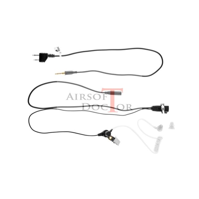 Z-Tactical FBI Style Acoustic Headset Midland Connector