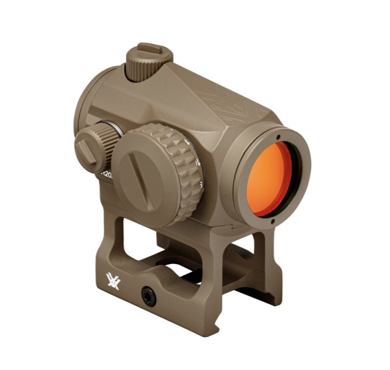Vortex Optics Crossfire Red Dot - Tan/Red