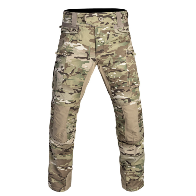 A10-Equipment Combat Pants V2 FIGHTER GEN.2 inseam 83cm - Multicam + Kneepads