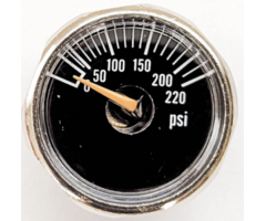 Redline 220 psi Pressure Gauge