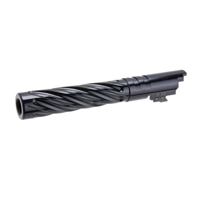 Dr. Black 5.1 Aluminium Outer Barrel - Spiral Storm Black