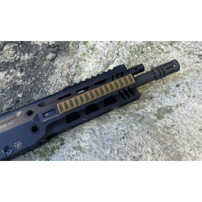 Amarok M-Lok Rail Cover - FDE - 4pcs