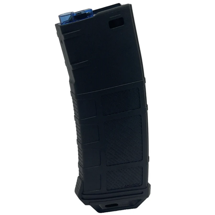 Amarok 250 rounds Fast Feed Mid Cap Magazine - Type A - Black - Blue Top