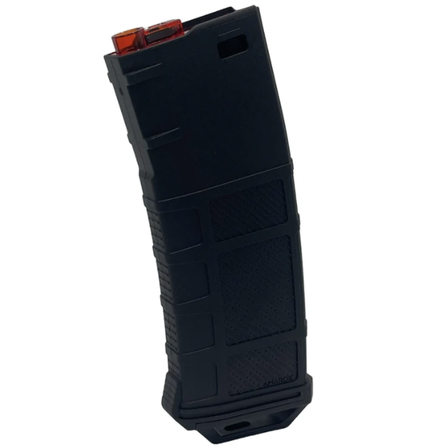 Amarok 250 rounds Fast Feed Mid Cap Magazine - Type A - Black - Red Top