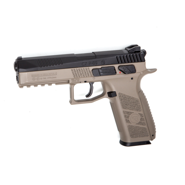 ASG CZ P-09 - Airgun - Pellet - Dual Tone FDE