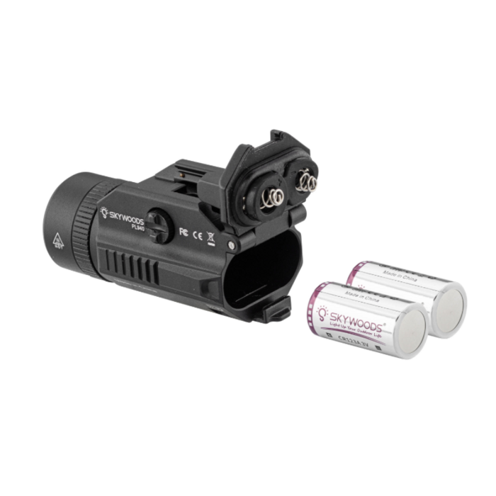 Skywoods CYCLONE Tactical Light - Black