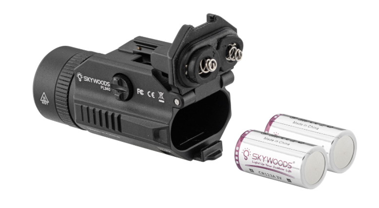 Skywoods CYCLONE Tactical Light - Black