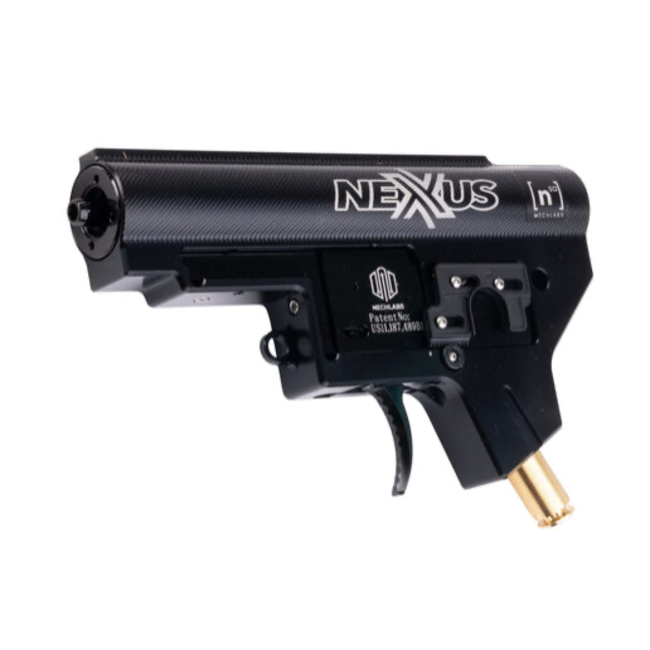 Mech Labs Nexxus CNC HPA Engine for M4 AEG + Nexxus Regulator Flomax with 39" Braided Line - Black