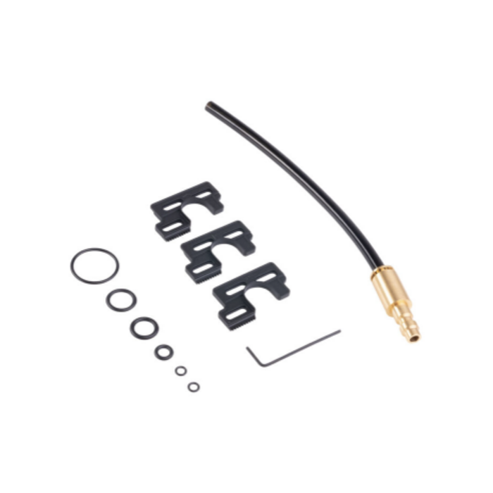 Mech Labs Nexxus CNC HPA Engine for M4 AEG + Nexxus Regulator Flomax with 39" Braided Line - Black