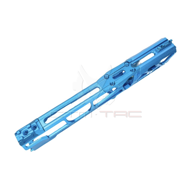 CTM Airsoft AAP-01/C FUKU-2 CNC UPPER - SKELETON - Blue/Silver