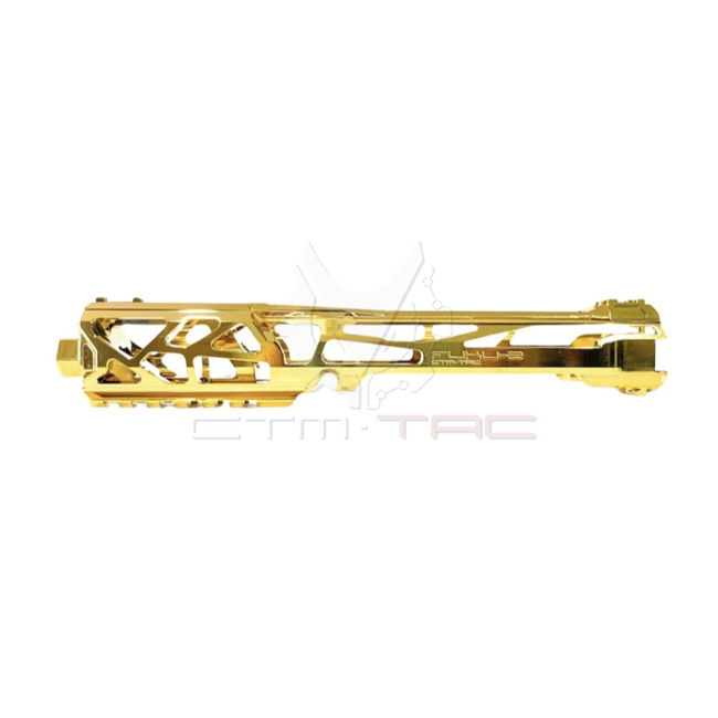 CTM Airsoft AAP-01/C FUKU-2 CNC UPPER - SKELETON - Electroplated Gold