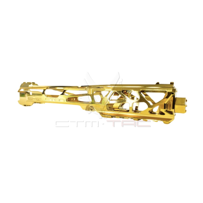 CTM Airsoft AAP-01/C FUKU-2 CNC UPPER - SKELETON - Electroplated Gold