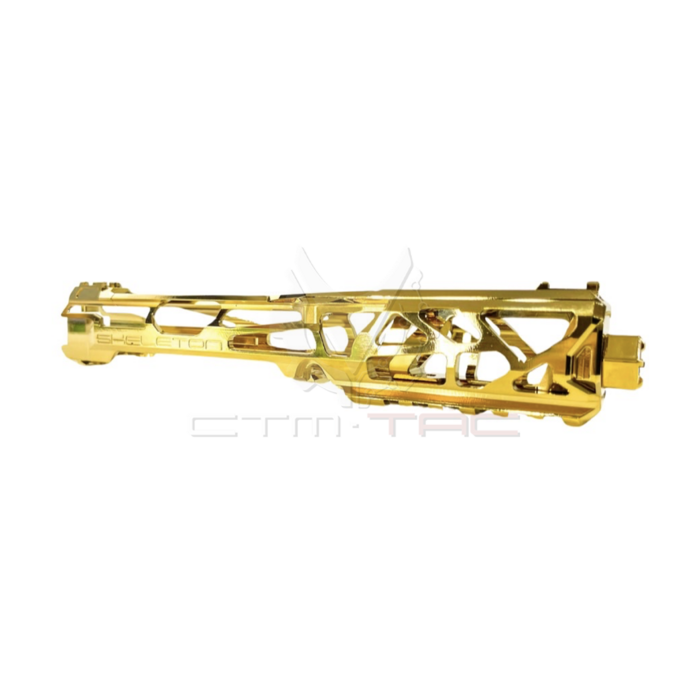 CTM Airsoft AAP-01/C FUKU-2 CNC UPPER - SKELETON - Electroplated Gold