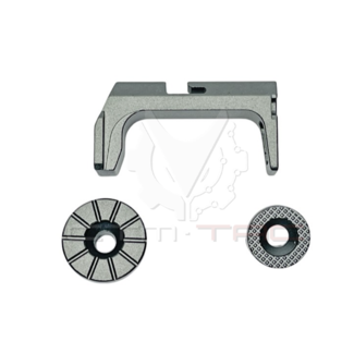 CTM Airsoft FUKU-2 Frame CNC Magazine Release Set - Grey