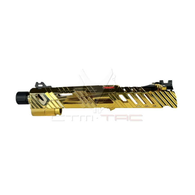 CTM Airsoft Hi-Capa 4.3 Split Slide - SUPERLINE for TM - Electroplated Gold