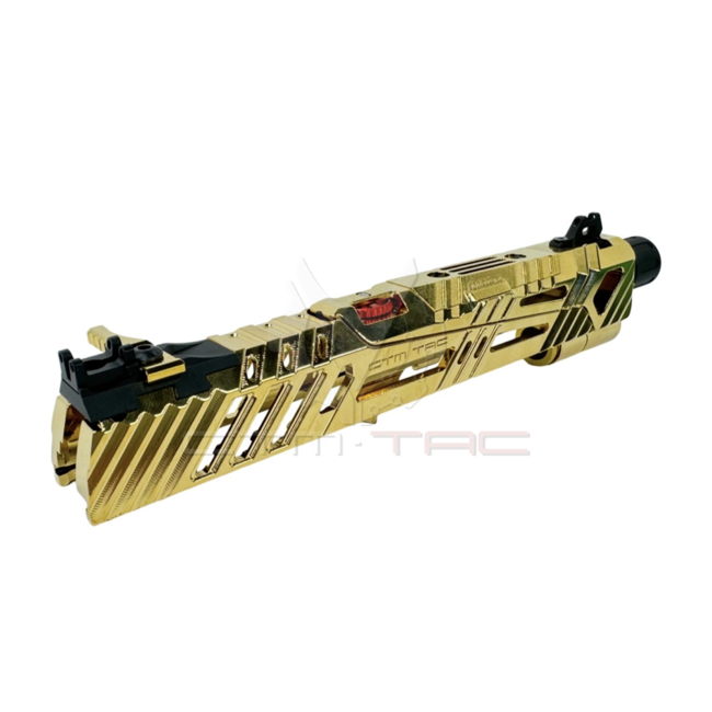 CTM Airsoft Hi-Capa 4.3 Split Slide - SUPERLINE for TM - Electroplated Gold
