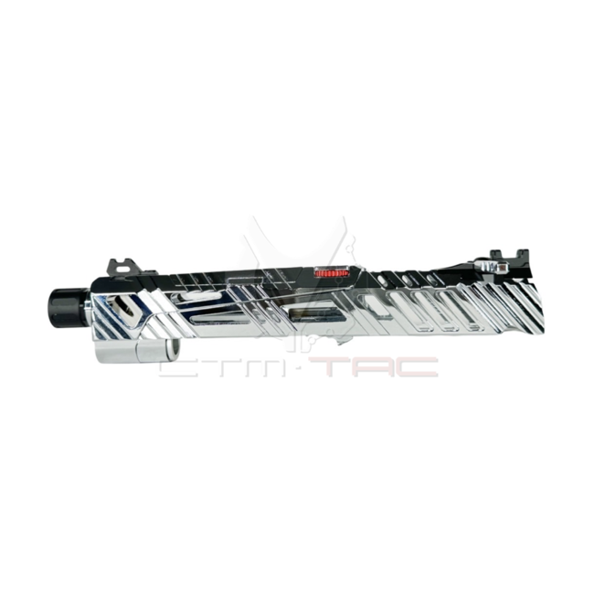 CTM Airsoft Hi-Capa 4.3 Split Slide - SUPERLINE for TM - Electroplated Chrome