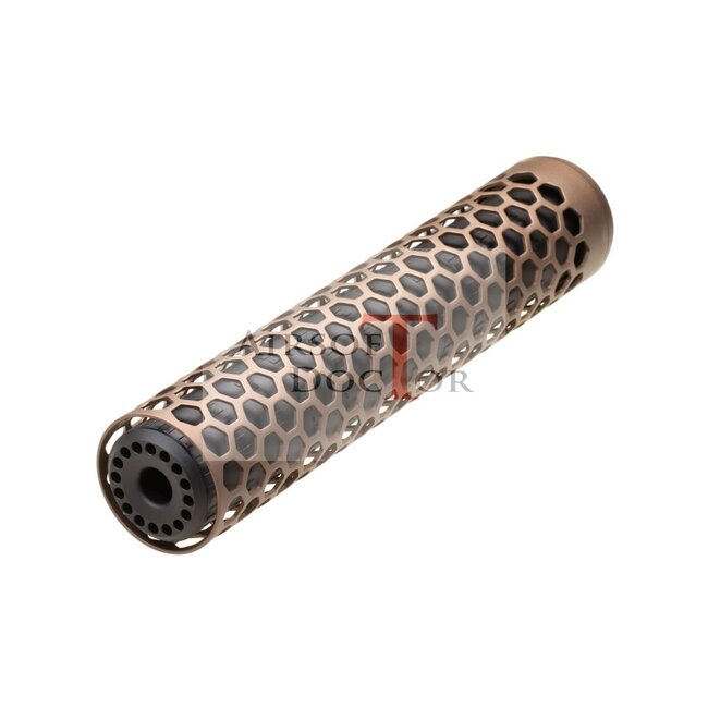 Action Army T10 Hive Sound Suppressor - Tan