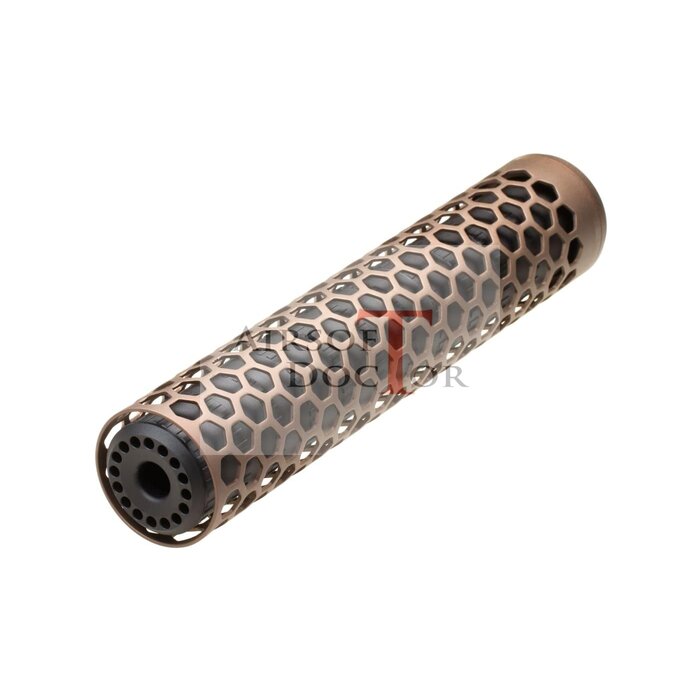 Action Army T10 Hive Sound Suppressor - Tan