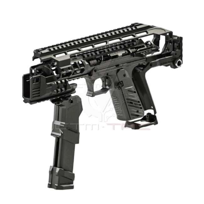 CTM Airsoft CTM CNC Modular Upper for AAP-01 - Black