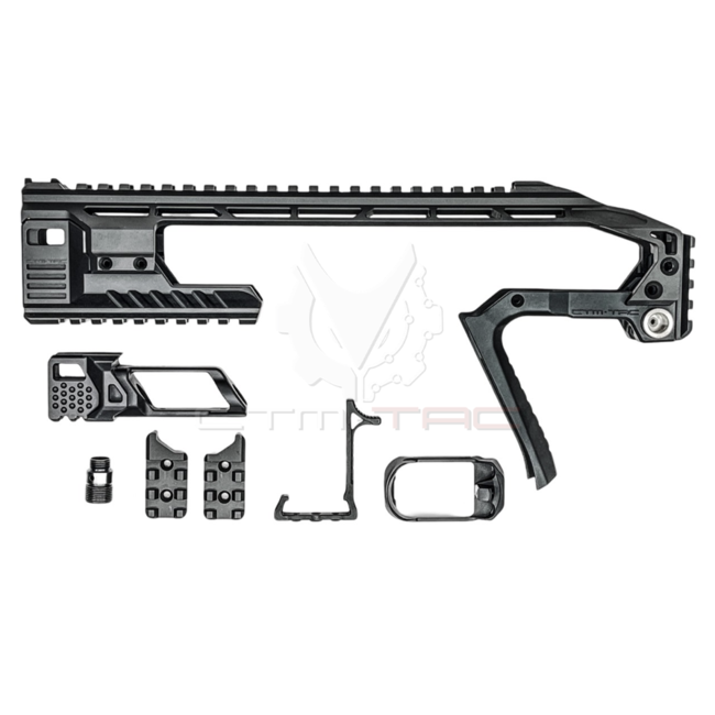 CTM Airsoft CTM CNC Modular Upper for AAP-01 - Black