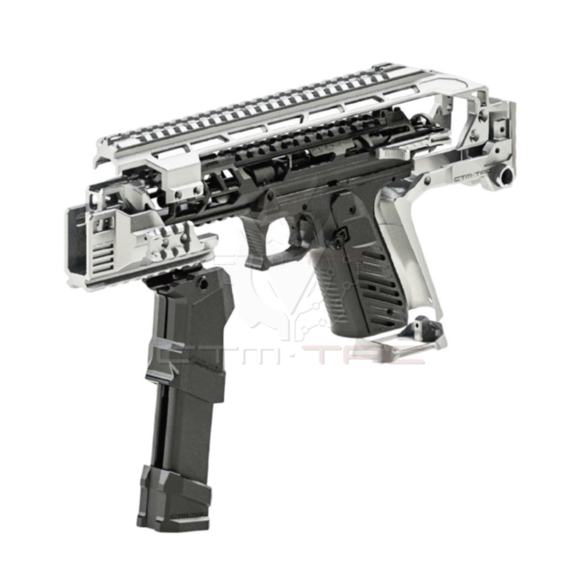 CTM Airsoft CTM CNC Modular Upper for AAP-01 - Silver