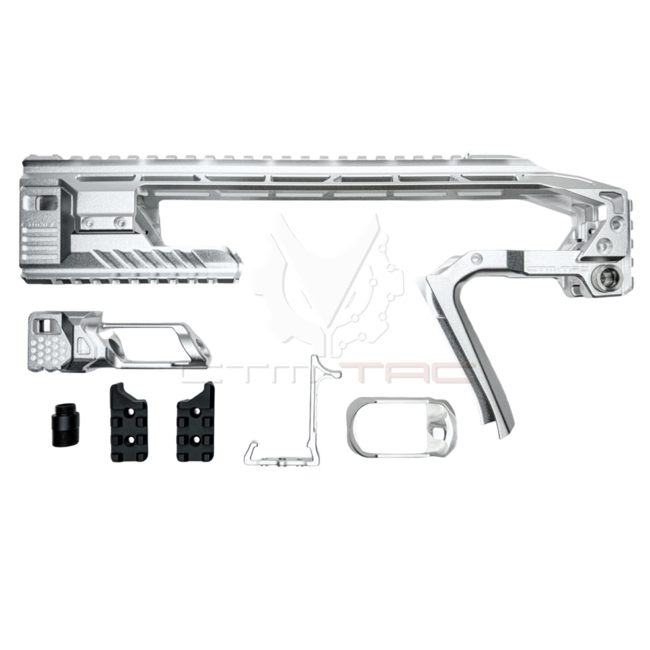 CTM Airsoft CTM CNC Modular Upper for AAP-01 - Silver