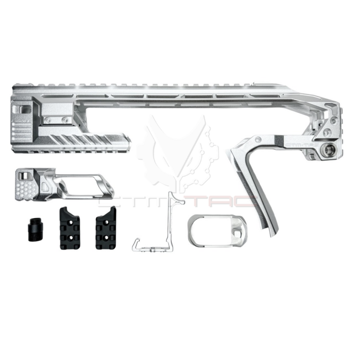 CTM Airsoft CTM CNC Modular Upper for AAP-01 - Silver
