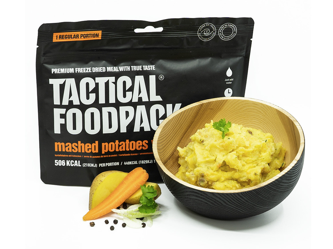 Tactical Foodpack Mashed Potatoes With Chicken - 100gr.