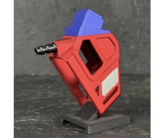 AIRTAC T1P CNC Angled HPA Adaptor - AAP01/Glock - Red
