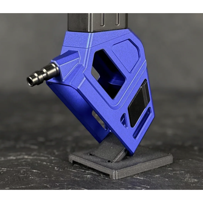 AIRTAC T1P CNC Angled HPA Adaptor - AAP01/Glock - Blue