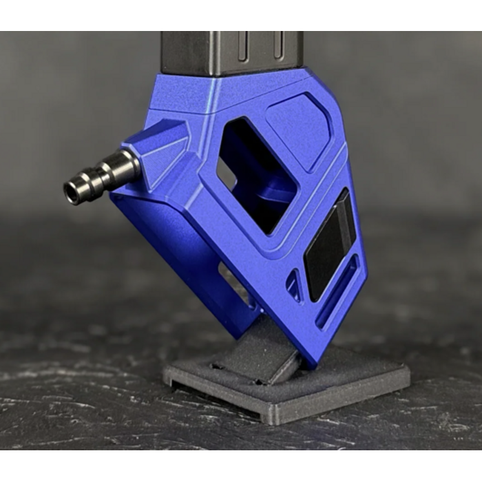 AIRTAC T1P CNC Angled HPA Adaptor - AAP01/Glock - Blue