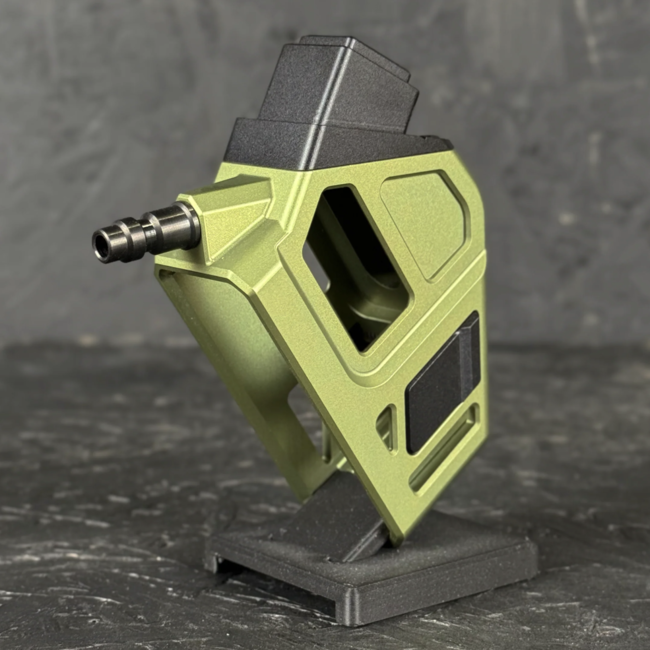AIRTAC T1P CNC Angled HPA Adaptor - AAP01/Glock - Army Green