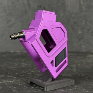 AIRTAC T1P CNC Angled HPA Adaptor - AAP01/Glock - Purple