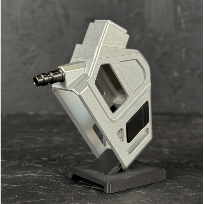 AIRTAC T1P CNC Angled HPA Adaptor - AAP01/Glock - Silver