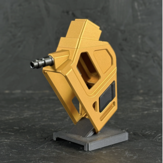 AIRTAC T1P CNC Angled HPA Adaptor - AAP01/Glock - Gold