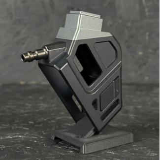 AIRTAC T1P CNC Angled HPA Adaptor - Hi Capa - Black