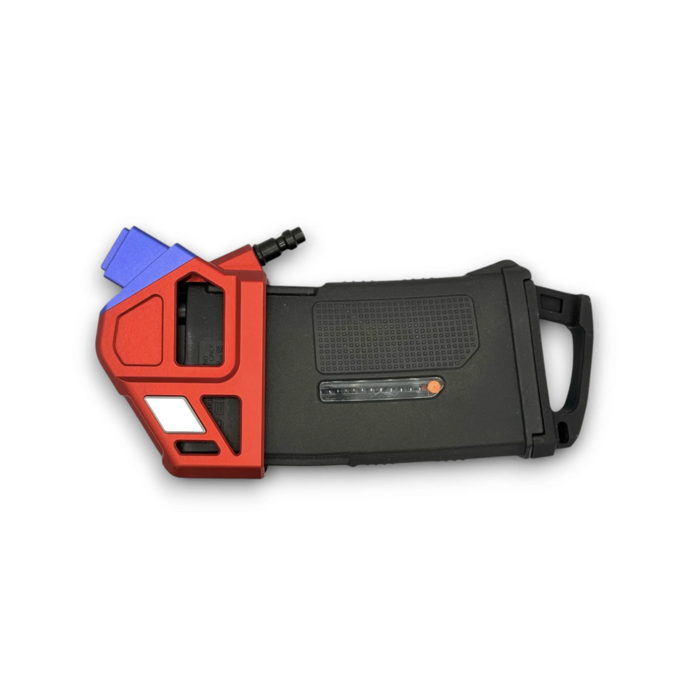 AIRTAC T1P CNC Angled HPA Adaptor - Hi Capa - Red